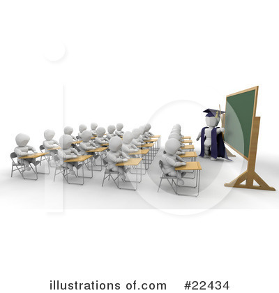 Royalty-Free (RF) School Clipart Illustration by KJ Pargeter - Stock Sample #22434