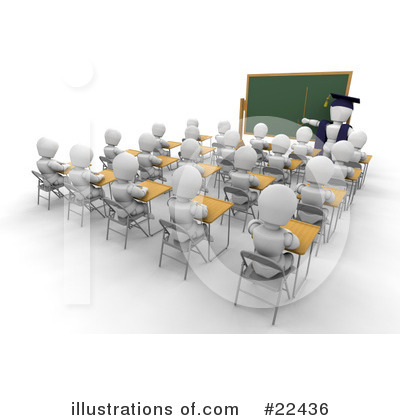 Royalty-Free (RF) School Clipart Illustration by KJ Pargeter - Stock Sample #22436