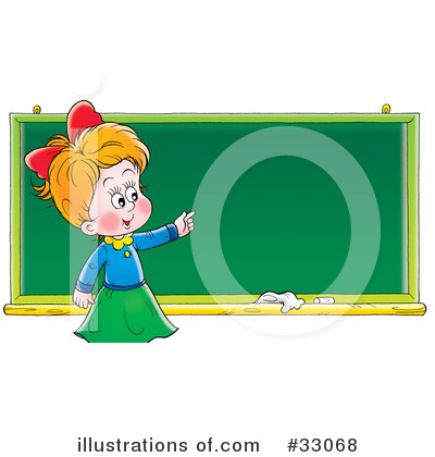 Royalty-Free (RF) School Clipart Illustration by Alex Bannykh - Stock Sample #33068