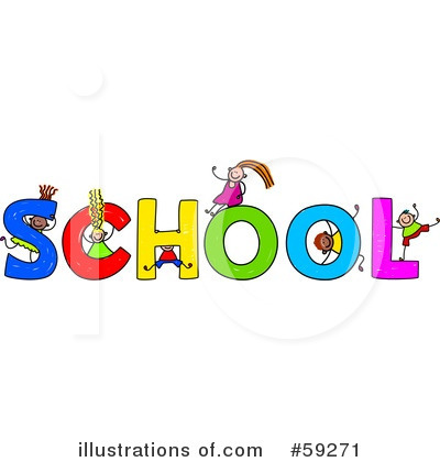 Royalty-Free (RF) School Clipart Illustration by Prawny - Stock Sample #59271