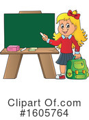 School Girl Clipart #1605764 by visekart
