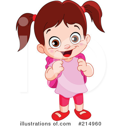 School Girl Clipart #214960 by yayayoyo