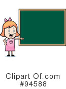 School Girl Clipart #94588 by Cory Thoman