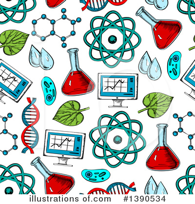 Atoms Clipart #1390534 by Vector Tradition SM