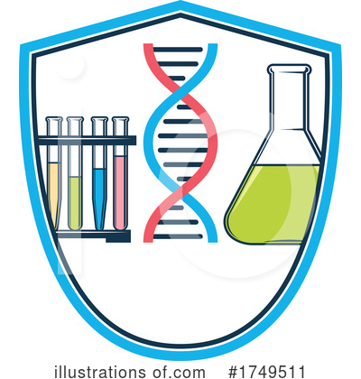 Dna Clipart #1749511 by Vector Tradition SM