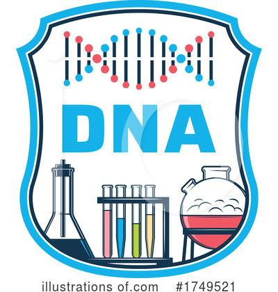 Dna Clipart #1749521 by Vector Tradition SM
