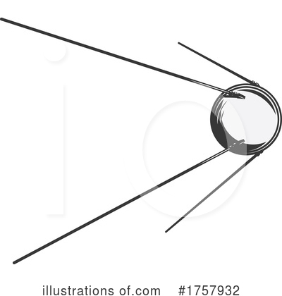 Sputnik Clipart #1757932 by Vector Tradition SM