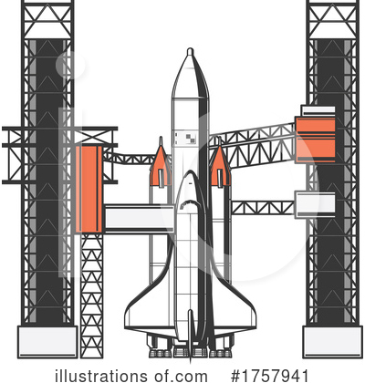 Rocket Clipart #1757941 by Vector Tradition SM
