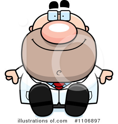 Royalty-Free (RF) Scientist Clipart Illustration by Cory Thoman - Stock Sample #1106897