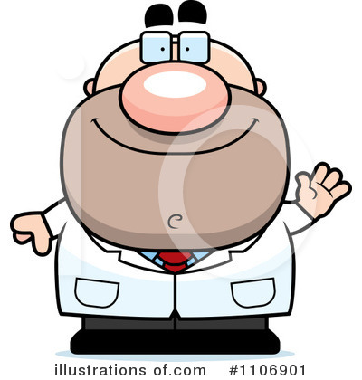 Royalty-Free (RF) Scientist Clipart Illustration by Cory Thoman - Stock Sample #1106901