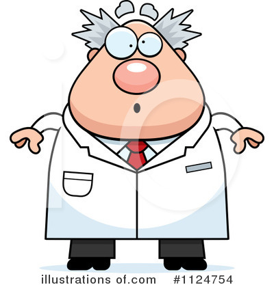 Royalty-Free (RF) Scientist Clipart Illustration by Cory Thoman - Stock Sample #1124754