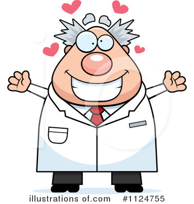 Royalty-Free (RF) Scientist Clipart Illustration by Cory Thoman - Stock Sample #1124755