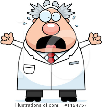 Royalty-Free (RF) Scientist Clipart Illustration by Cory Thoman - Stock Sample #1124757