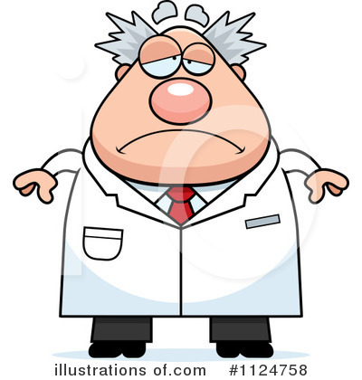 Royalty-Free (RF) Scientist Clipart Illustration by Cory Thoman - Stock Sample #1124758