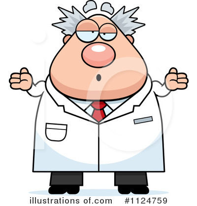 Royalty-Free (RF) Scientist Clipart Illustration by Cory Thoman - Stock Sample #1124759