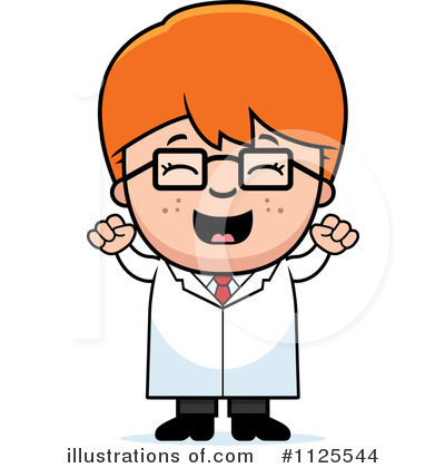 Royalty-Free (RF) Scientist Clipart Illustration by Cory Thoman - Stock Sample #1125544