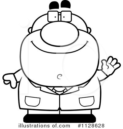Royalty-Free (RF) Scientist Clipart Illustration by Cory Thoman - Stock Sample #1128628