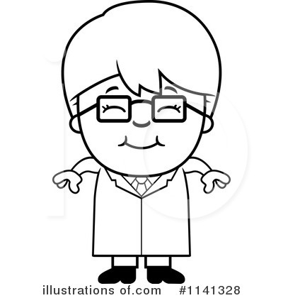 Royalty-Free (RF) Scientist Clipart Illustration by Cory Thoman - Stock Sample #1141328