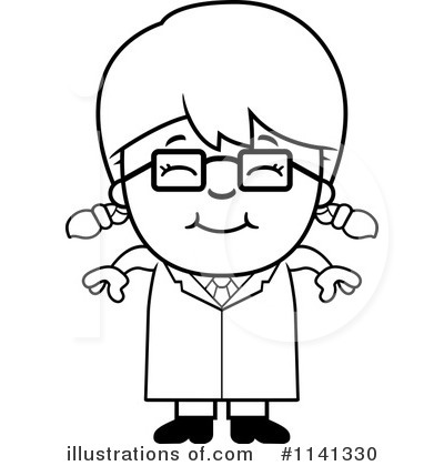 Royalty-Free (RF) Scientist Clipart Illustration by Cory Thoman - Stock Sample #1141330