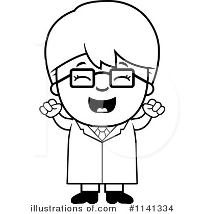 Royalty-Free (RF) Scientist Clipart Illustration by Cory Thoman - Stock Sample #1141334