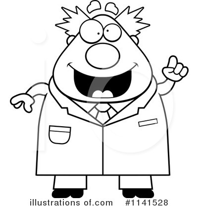 Royalty-Free (RF) Scientist Clipart Illustration by Cory Thoman - Stock Sample #1141528