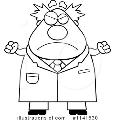 Royalty-Free (RF) Scientist Clipart Illustration by Cory Thoman - Stock Sample #1141530