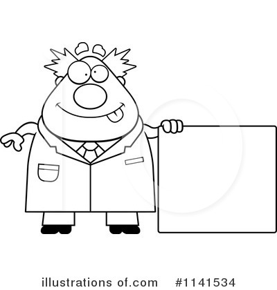 Royalty-Free (RF) Scientist Clipart Illustration by Cory Thoman - Stock Sample #1141534