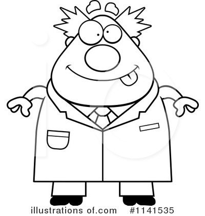 Royalty-Free (RF) Scientist Clipart Illustration by Cory Thoman - Stock Sample #1141535