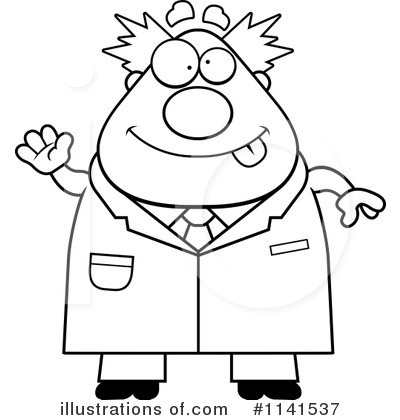 Royalty-Free (RF) Scientist Clipart Illustration by Cory Thoman - Stock Sample #1141537