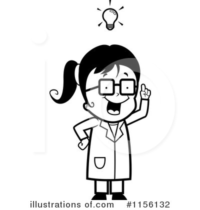 Royalty-Free (RF) Scientist Clipart Illustration by Cory Thoman - Stock Sample #1156132
