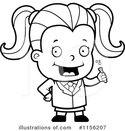 Royalty-Free (RF) Scientist Clipart Illustration by Cory Thoman - Stock Sample #1156207