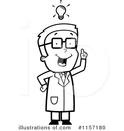 Royalty-Free (RF) Scientist Clipart Illustration by Cory Thoman - Stock Sample #1157180