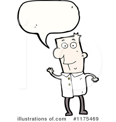 Royalty-Free (RF) Scientist Clipart Illustration by lineartestpilot - Stock Sample #1175469