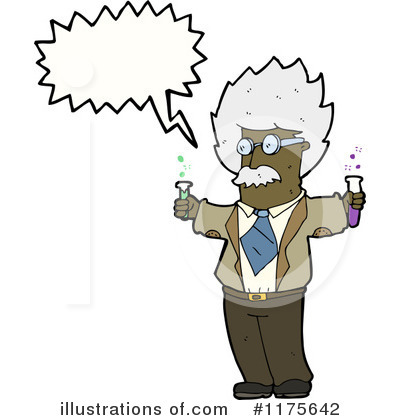 Royalty-Free (RF) Scientist Clipart Illustration by lineartestpilot - Stock Sample #1175642
