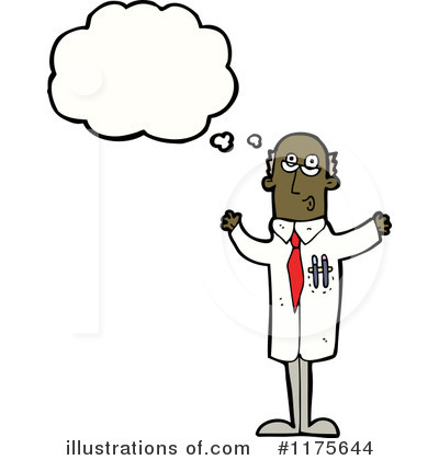 Royalty-Free (RF) Scientist Clipart Illustration by lineartestpilot - Stock Sample #1175644