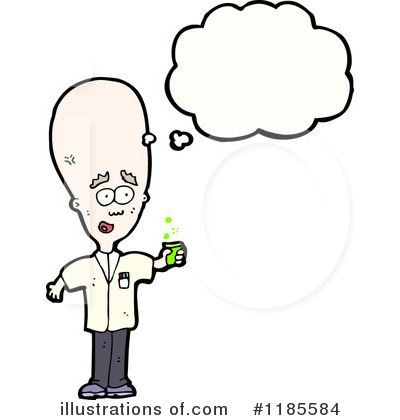 Bald Man Clipart #1185584 by lineartestpilot
