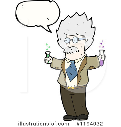 Royalty-Free (RF) Scientist Clipart Illustration by lineartestpilot - Stock Sample #1194032