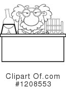 Scientist Clipart #1208553 by Hit Toon
