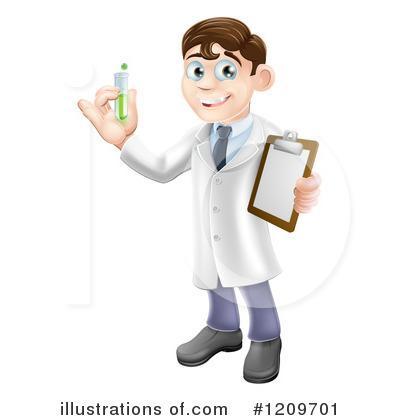 Scientist Clipart #1209701 by AtStockIllustration
