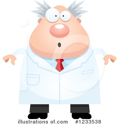 Royalty-Free (RF) Scientist Clipart Illustration by Cory Thoman - Stock Sample #1233538