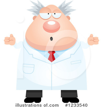 Royalty-Free (RF) Scientist Clipart Illustration by Cory Thoman - Stock Sample #1233540