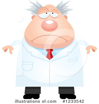 Royalty-Free (RF) Scientist Clipart Illustration by Cory Thoman - Stock Sample #1233542