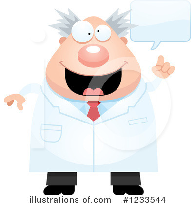 Royalty-Free (RF) Scientist Clipart Illustration by Cory Thoman - Stock Sample #1233544