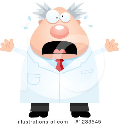 Royalty-Free (RF) Scientist Clipart Illustration by Cory Thoman - Stock Sample #1233545