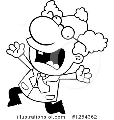 Royalty-Free (RF) Scientist Clipart Illustration by Cory Thoman - Stock Sample #1254362