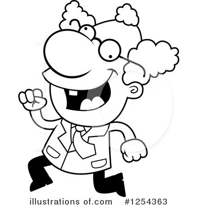 Royalty-Free (RF) Scientist Clipart Illustration by Cory Thoman - Stock Sample #1254363