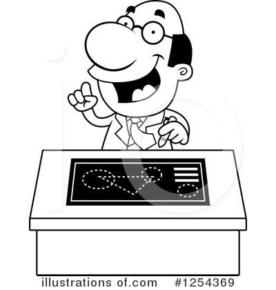 Royalty-Free (RF) Scientist Clipart Illustration by Cory Thoman - Stock Sample #1254369