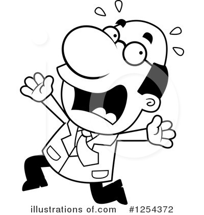 Royalty-Free (RF) Scientist Clipart Illustration by Cory Thoman - Stock Sample #1254372