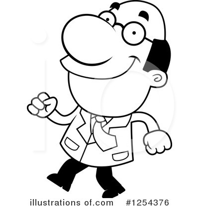 Royalty-Free (RF) Scientist Clipart Illustration by Cory Thoman - Stock Sample #1254376
