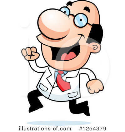 Royalty-Free (RF) Scientist Clipart Illustration by Cory Thoman - Stock Sample #1254379